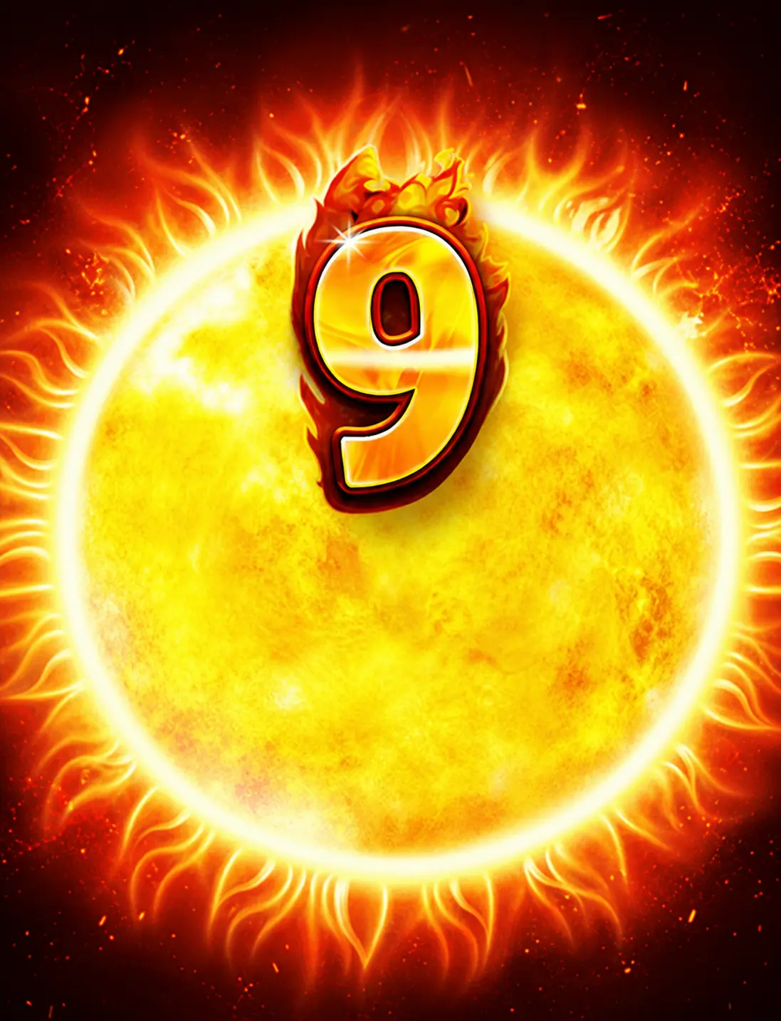 9 Burning Stars by Voltent