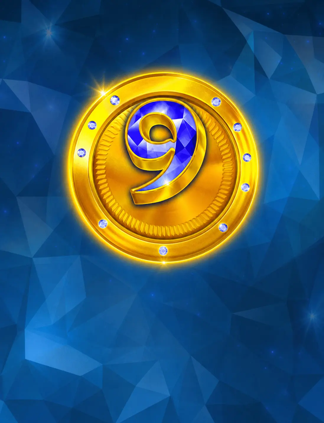 9 Coins Diamond Burning Board by Voltent