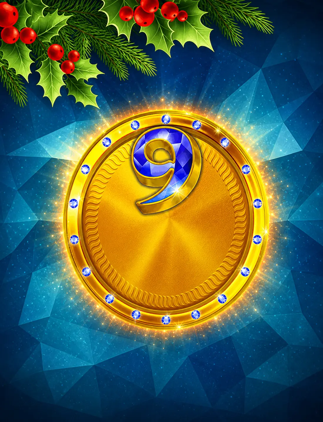 9 Coins Grand Diamond Xmas by Voltent