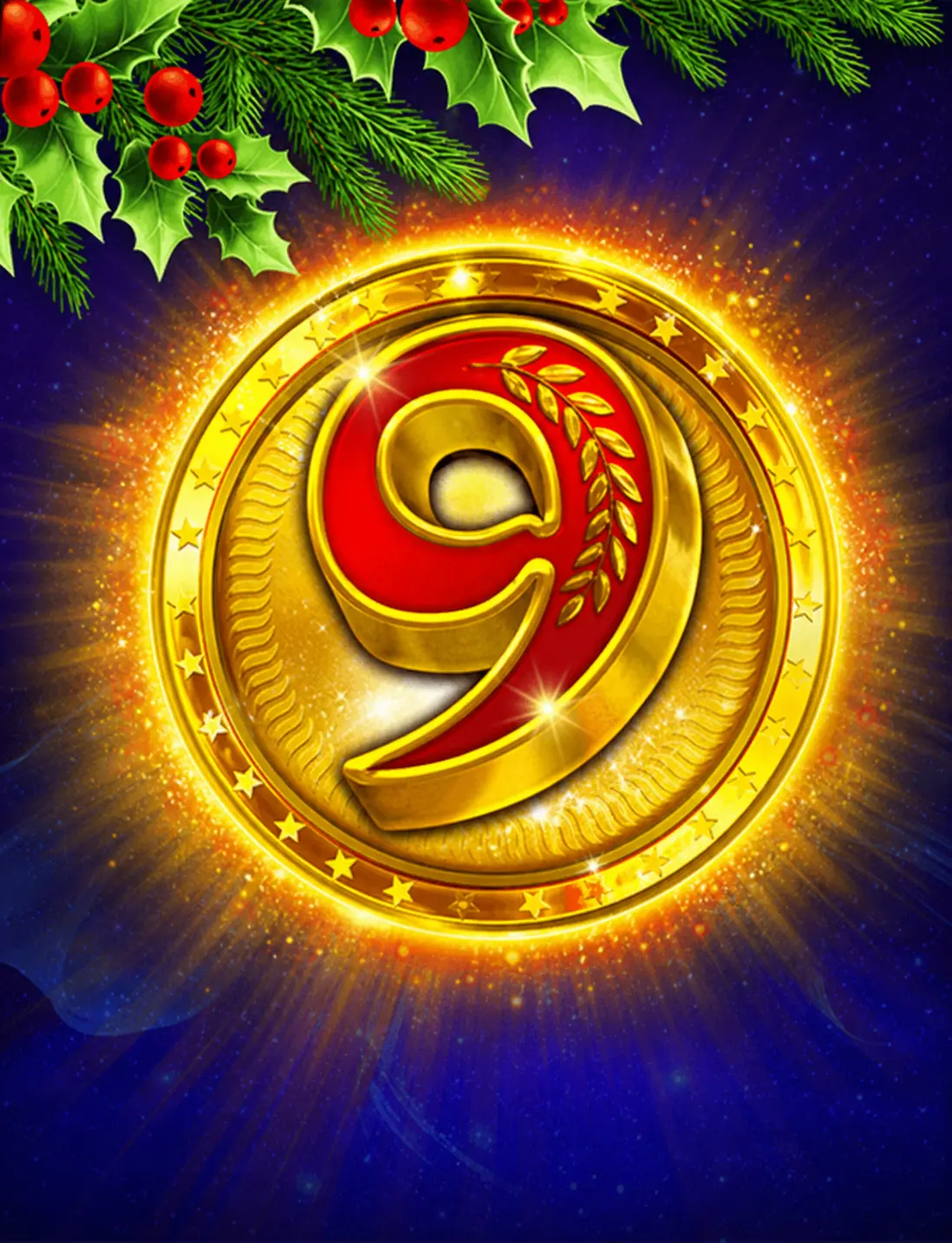 9 Coins Xmas Edition by Voltent