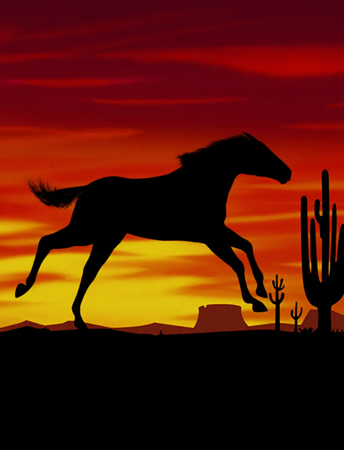Black Horse by Voltent