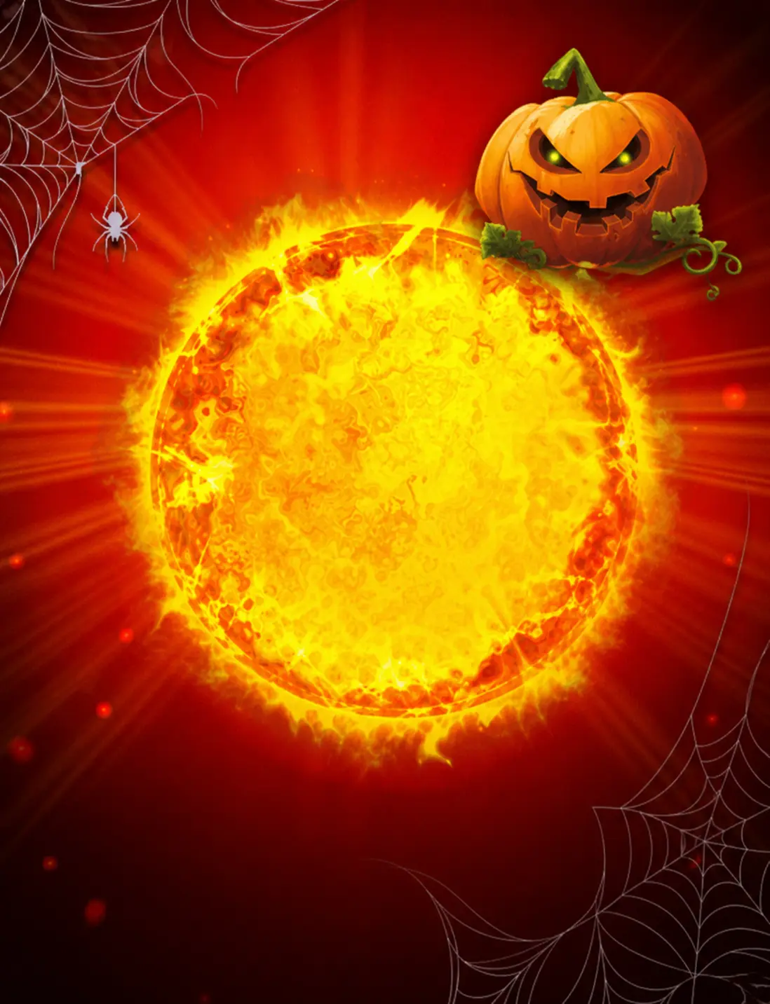 Burning Stars 3 Halloween by Voltent