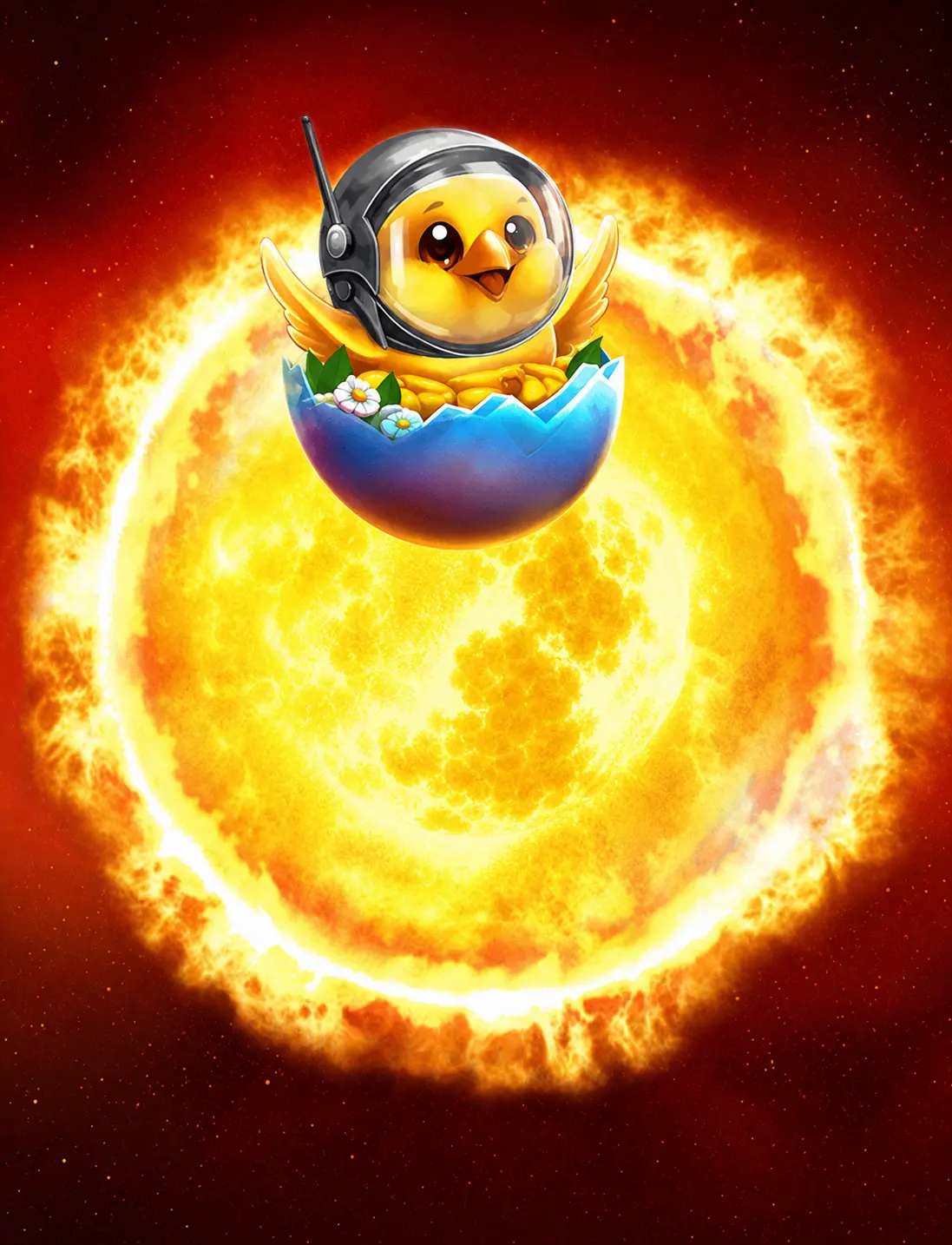 Burning Sun Easter by Voltent