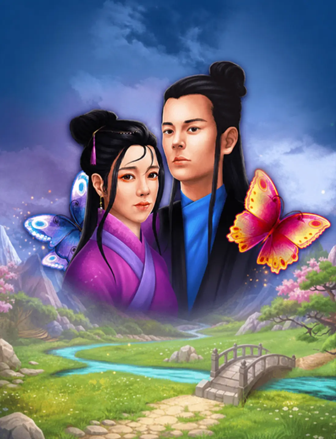 Butterfly Lovers Burning Board by Voltent