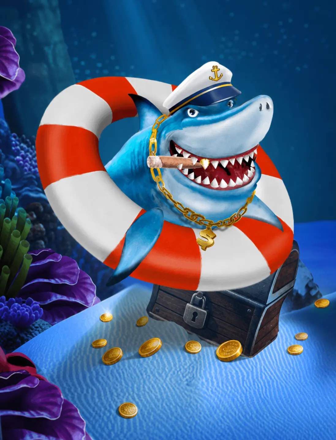 Captain Shark by Voltent