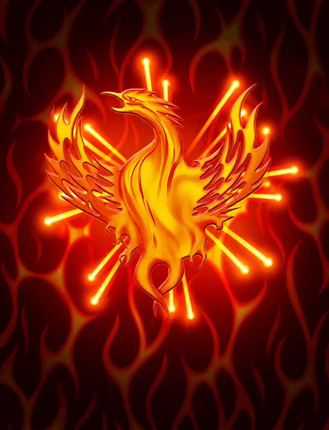 Fire Bird by Voltent
