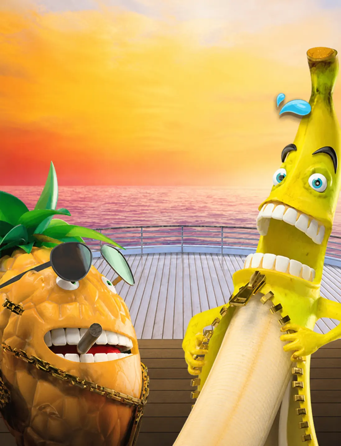 Fruits Go Bananas by Voltent