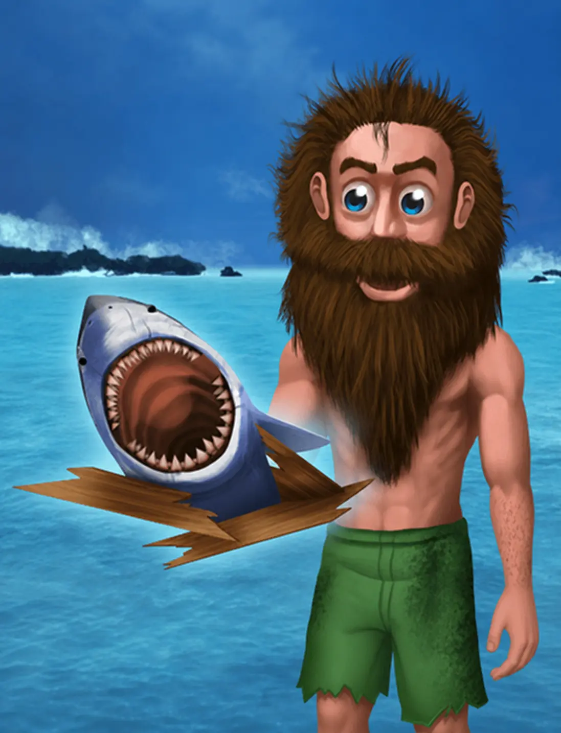 Hungry Shark by Voltent