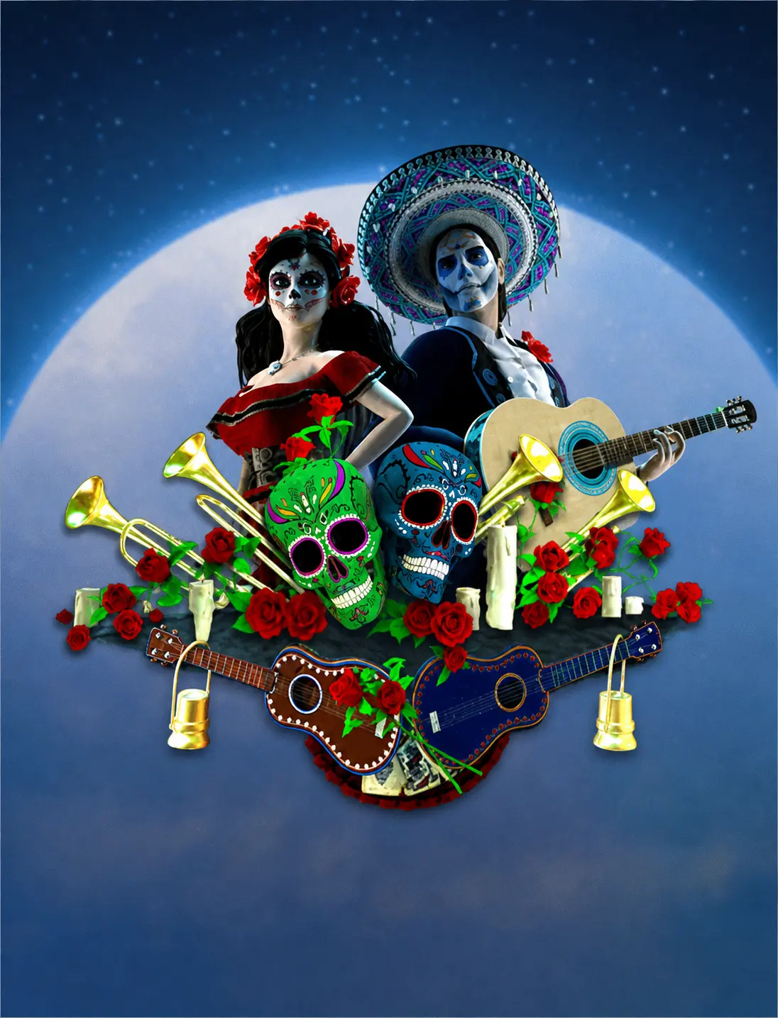 Los Muertos 2 by Voltent
