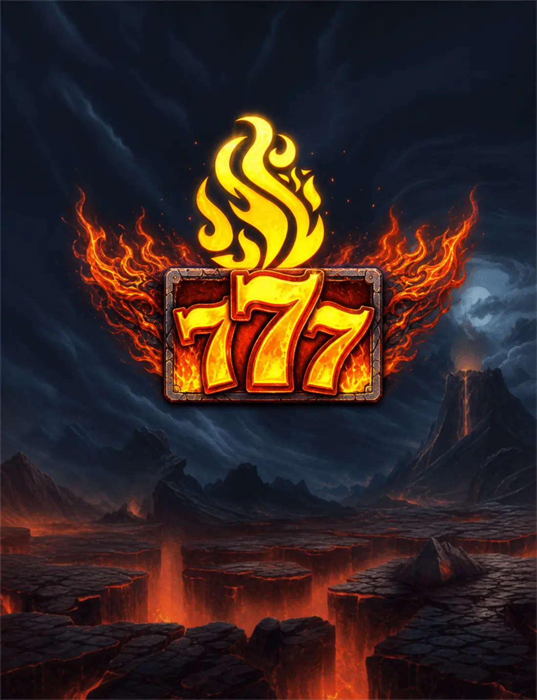 Mighty Hot: 777 Burning Board by Voltent