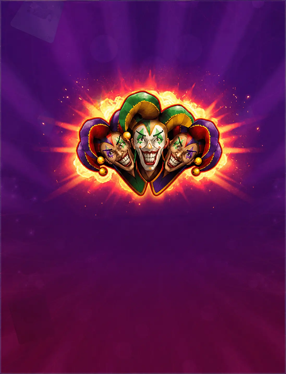 Mighty Symbols: Jokers Burning Board by Voltent