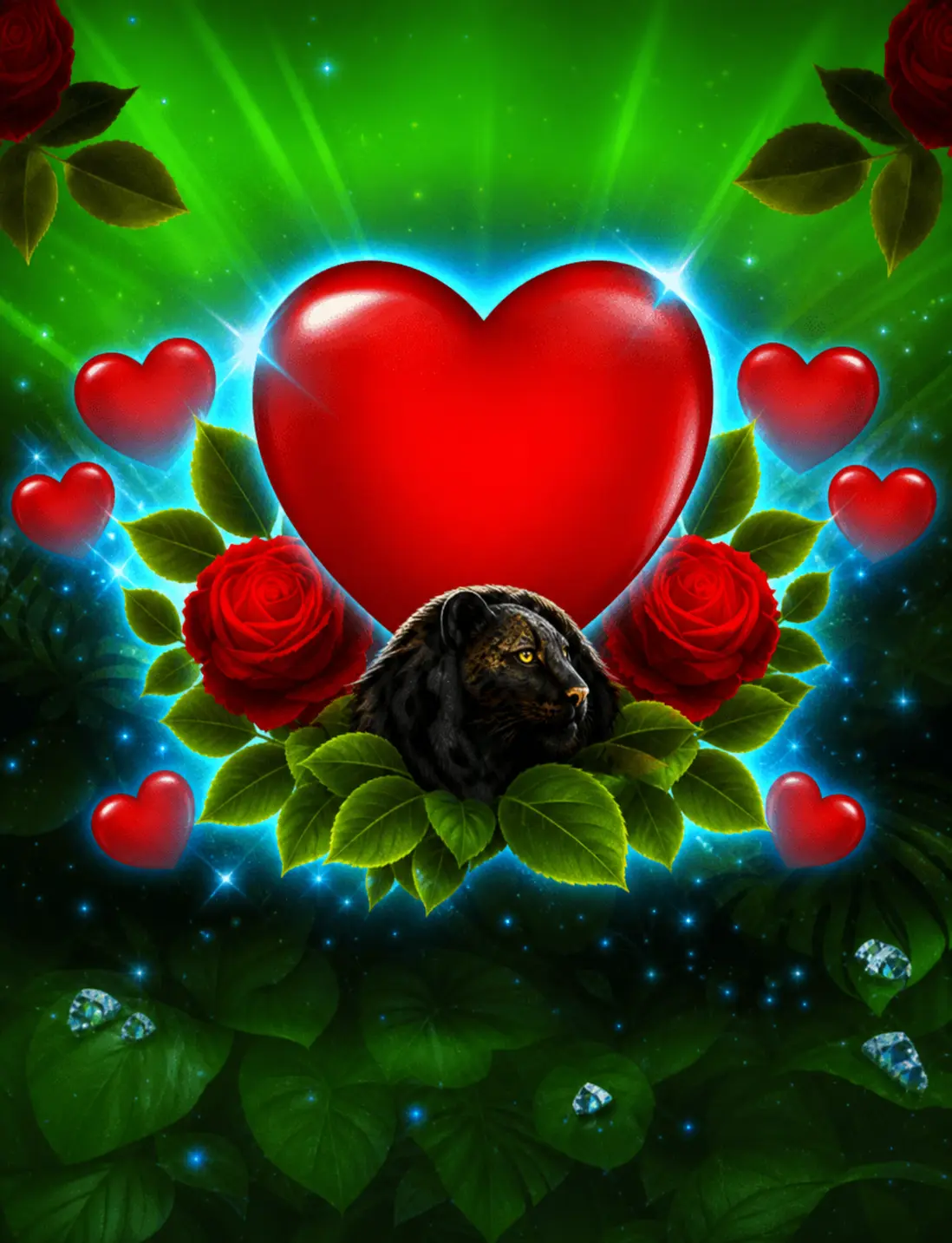 Mighty Wild: Panther Grand Diamond Edition Love the Jackpot by Voltent