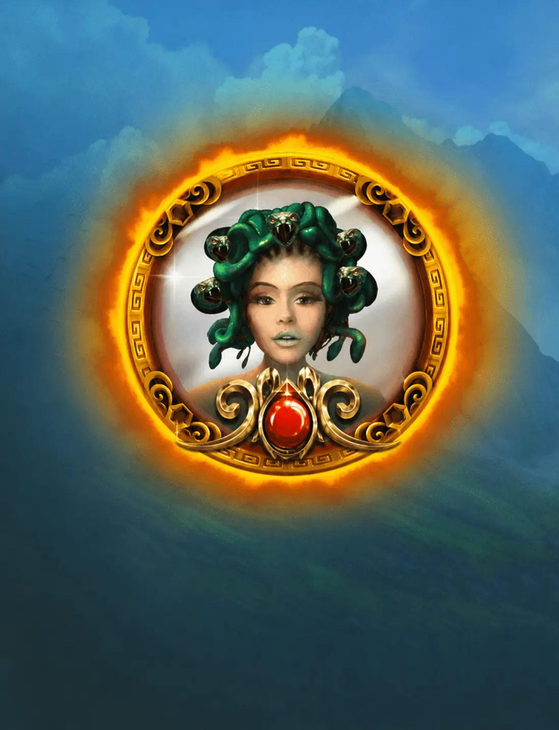 Power of Gods: Medusa Burning Board by Voltent