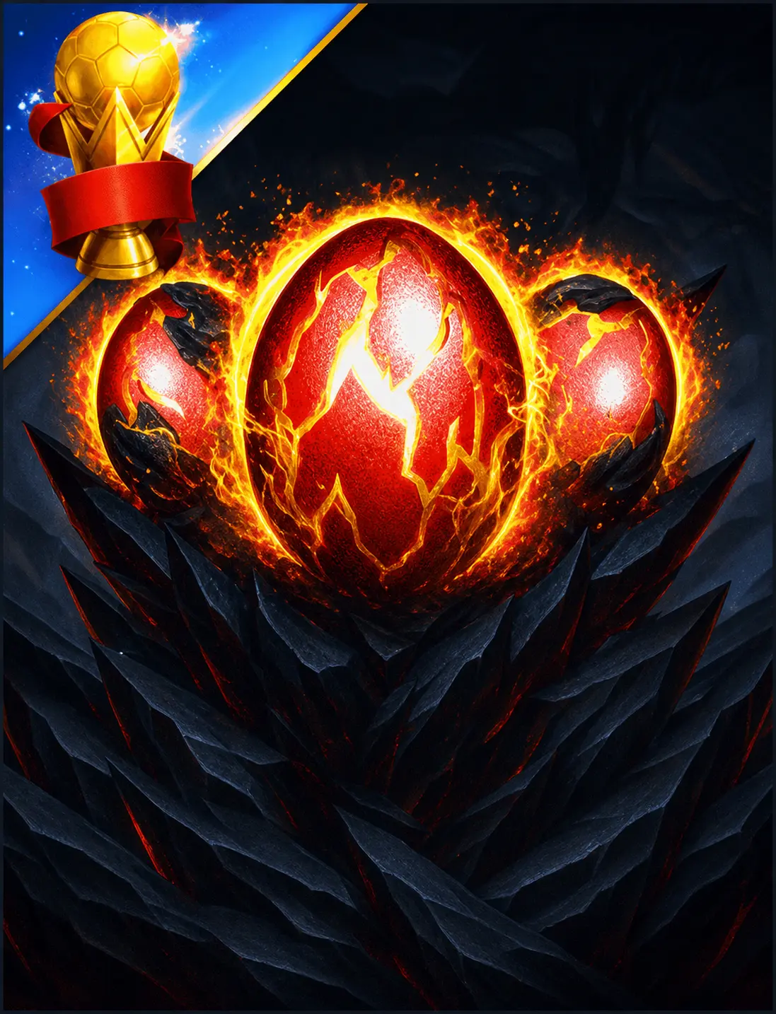 Sizzling Eggs Football Edition by Voltent
