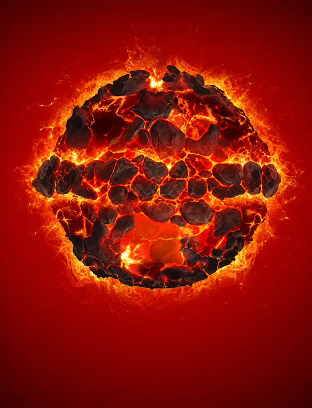 Sizzling Moon by Voltent