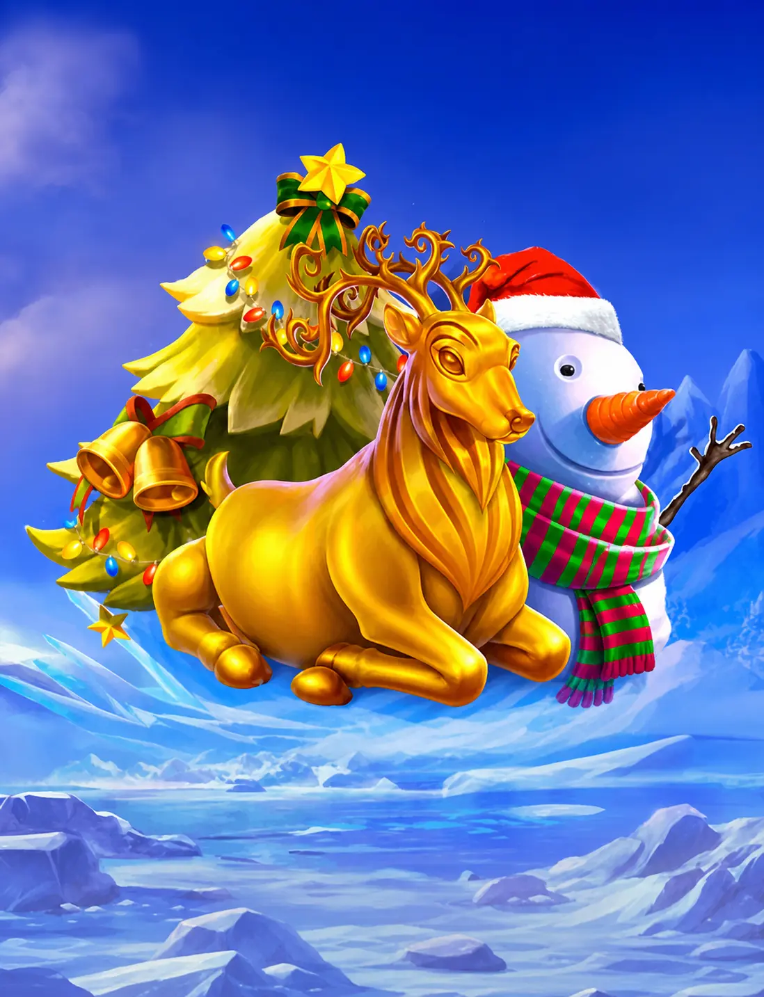 Golden Reindeer by Swntt