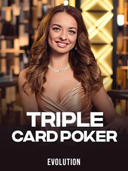 Triple Card Poker by Evolution