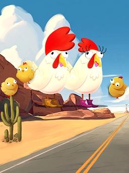 Chicken Highway de Smartsoft